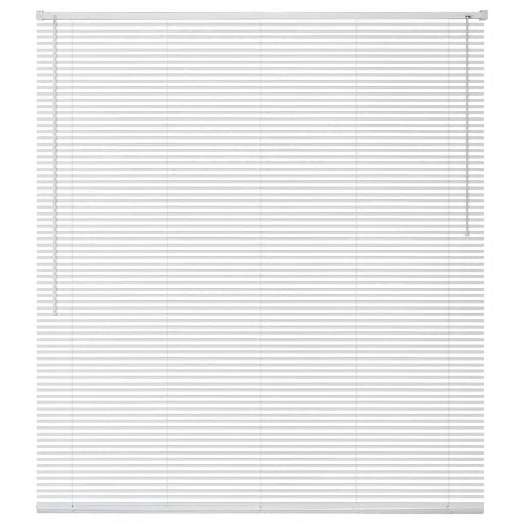 Window Blinds Aluminium 100x160 cm White